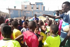 Rugby à l'école LANSAR Pikine (SENEGAL)