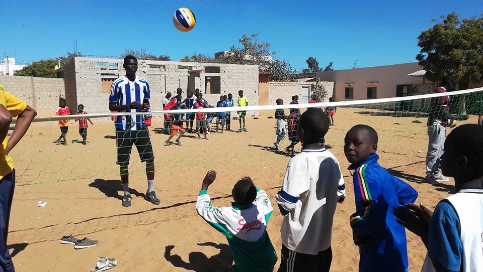Initiation Volley en partenariat avec la Fédération Sénégalaise