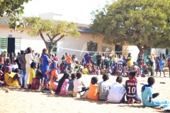 Rencontre sportive dans un établissement scolaire (SENEGAL)