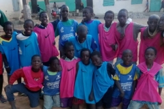 Séance de Rugby dans un établissement scolaire en partenariat avec la Fédération Sénégalaise de Rugby